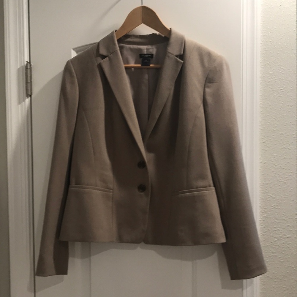 Ann Taylor Beige Blazer